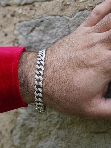 Tony Fein Armband 'Panzerarmband' in Silber