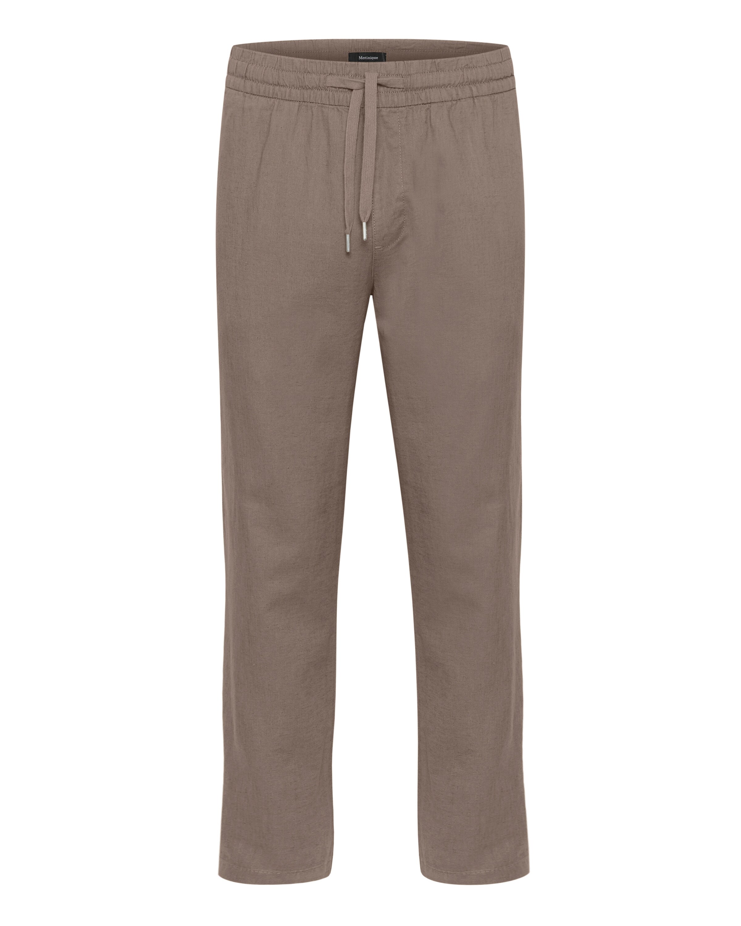 Matinique regular Bukser 'Linen' i beige: forside