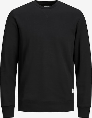 Jack & Jones Plus Μπλούζα φούτερ σε μαύρο: μπροστά