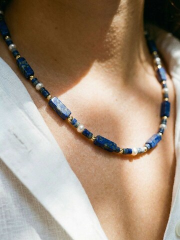 Nemomatheo Necklace 'Mystic Night' in Blue