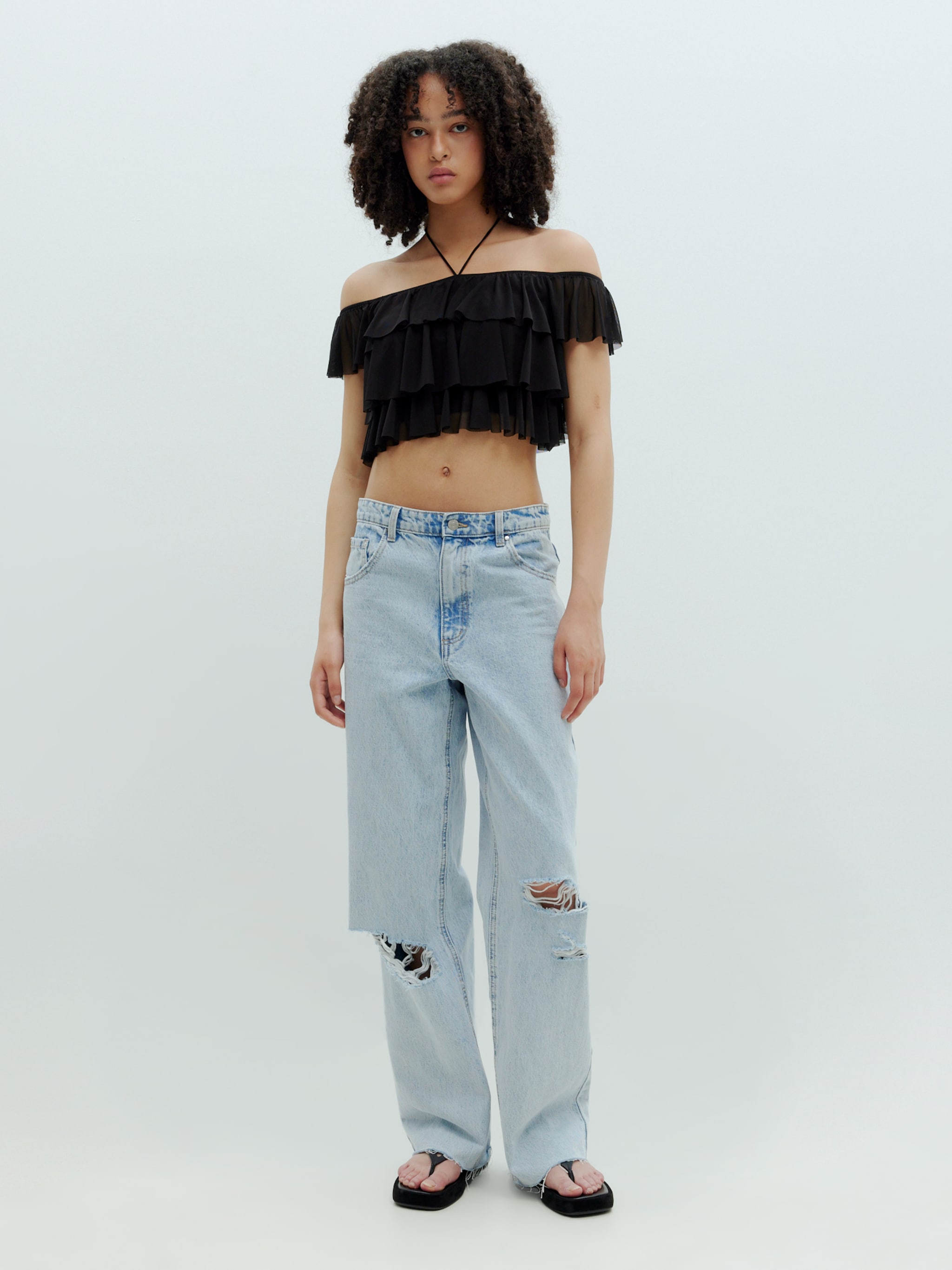 EDITED Produkte Top 'Yoana' schwarz