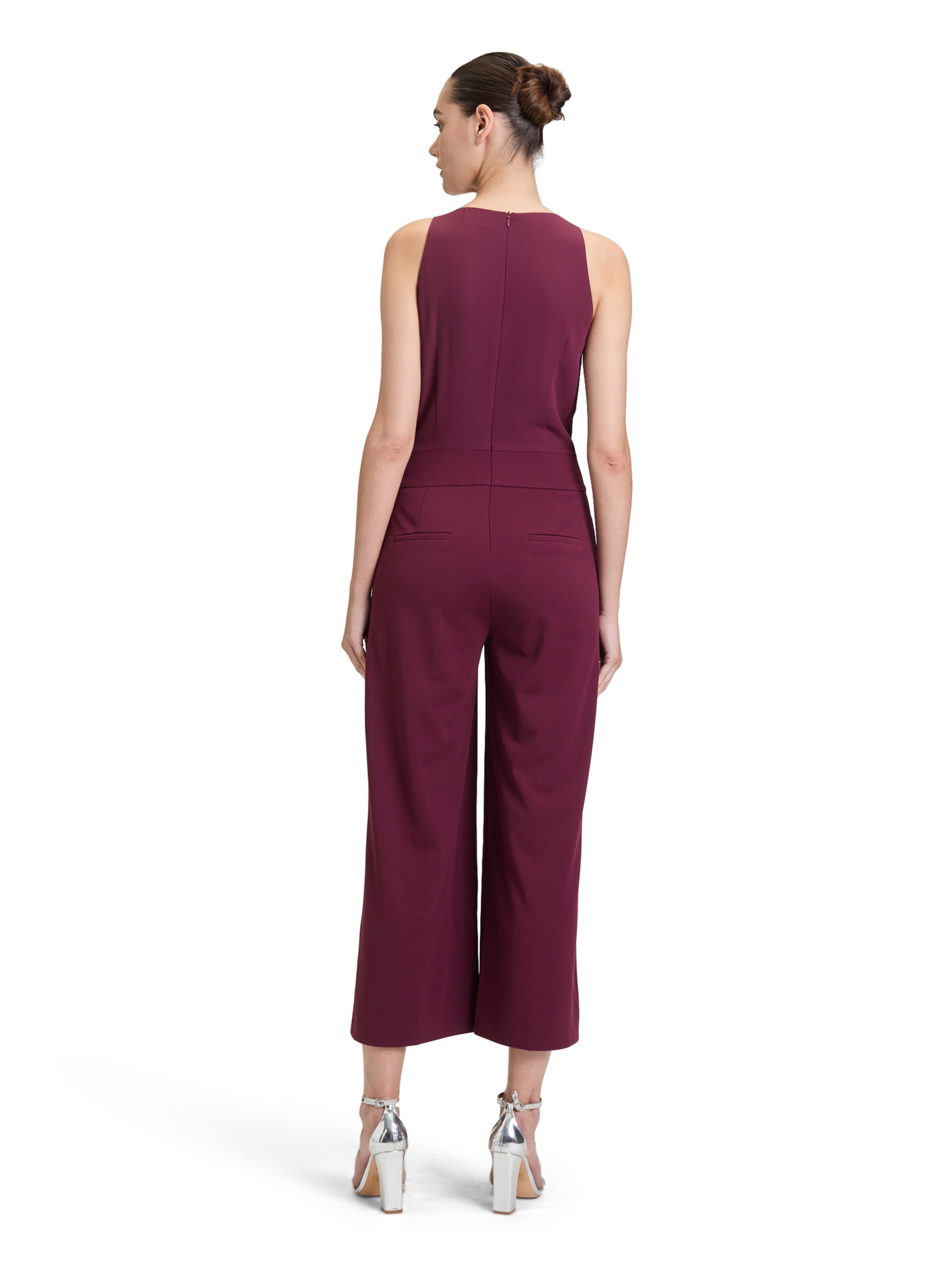 Tuta jumpsuit di Vera Mont in rosso