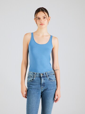 VERO MODA - Top em azul: frente