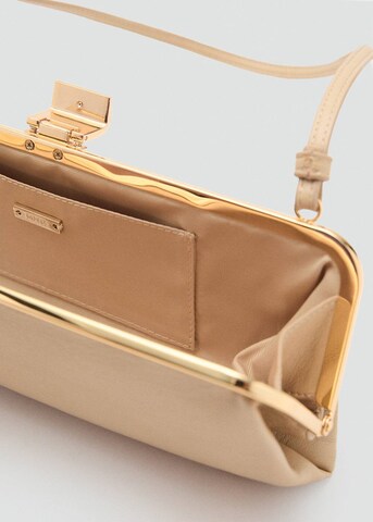 MANGO Clutch in Gelb