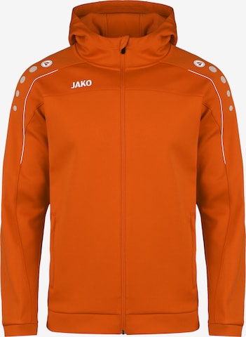 Veste de survêtement JAKO en orange : devant