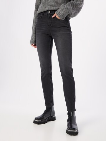 comma casual identity Skinny Fit Дънки в сиво: отпред