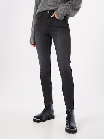 Skinny Jeans di comma casual identity in grigio: frontale