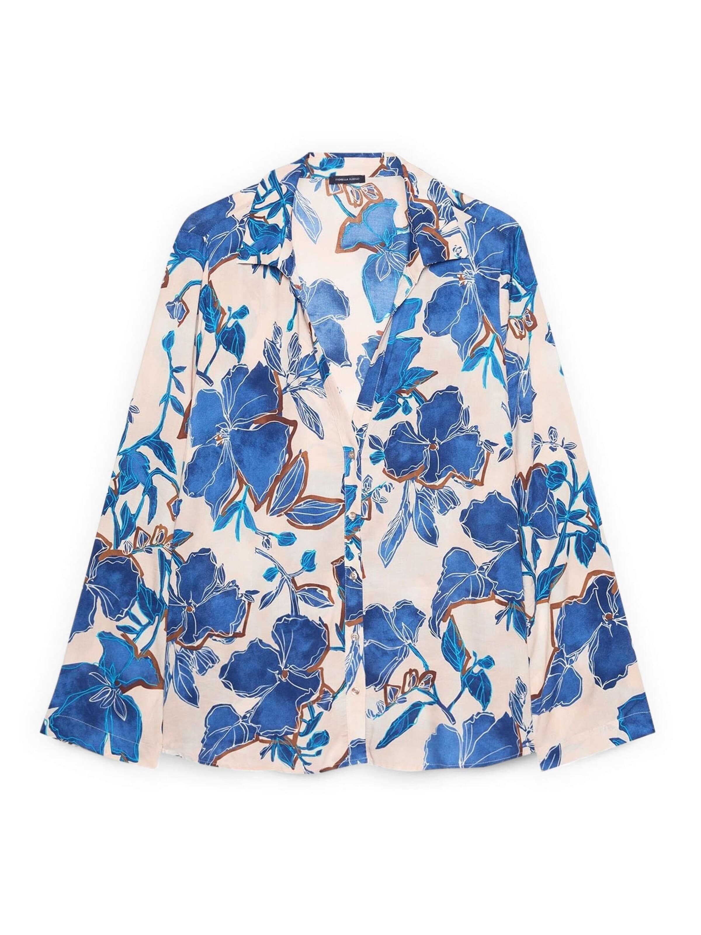 Fiorella Rubino Blouse in Beige: voorkant
