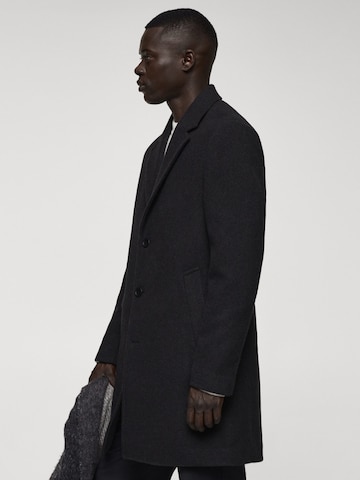 MANGO MAN Between-Seasons Coat 'Haki' in Grey