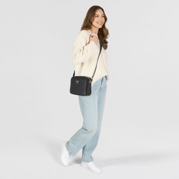 Borsa a tracolla 'Meridian II' di GUESS in nero