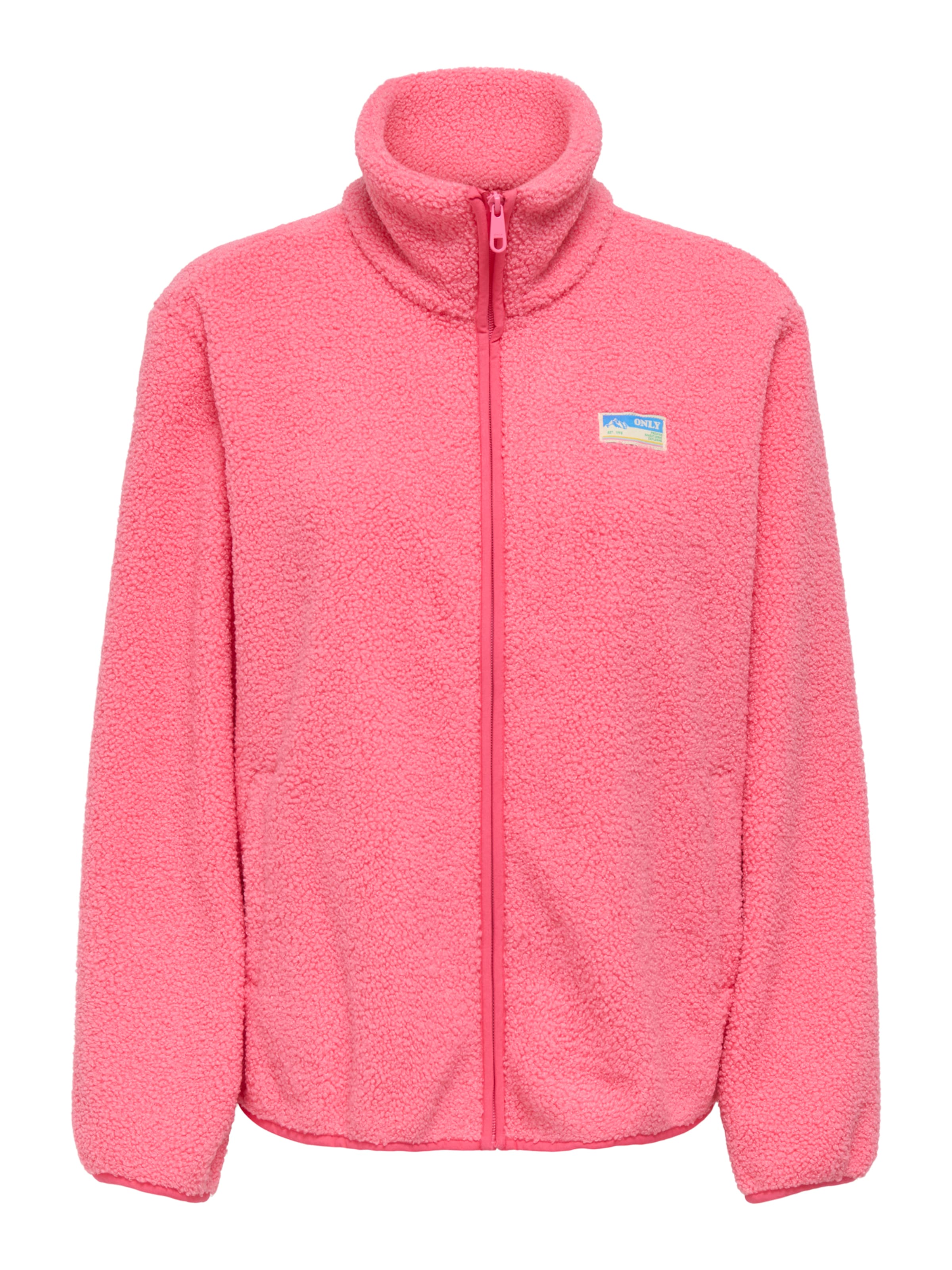 ONLY - Chaqueta polar 'ONLEVA' en rosa: frente