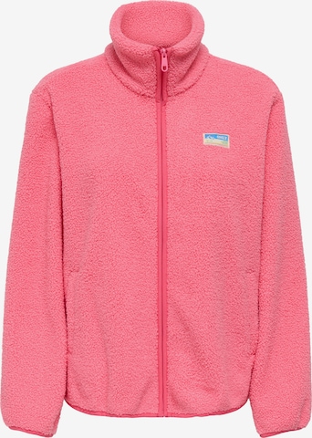 ONLY - Chaqueta polar 'ONLEVA' en rosa: frente