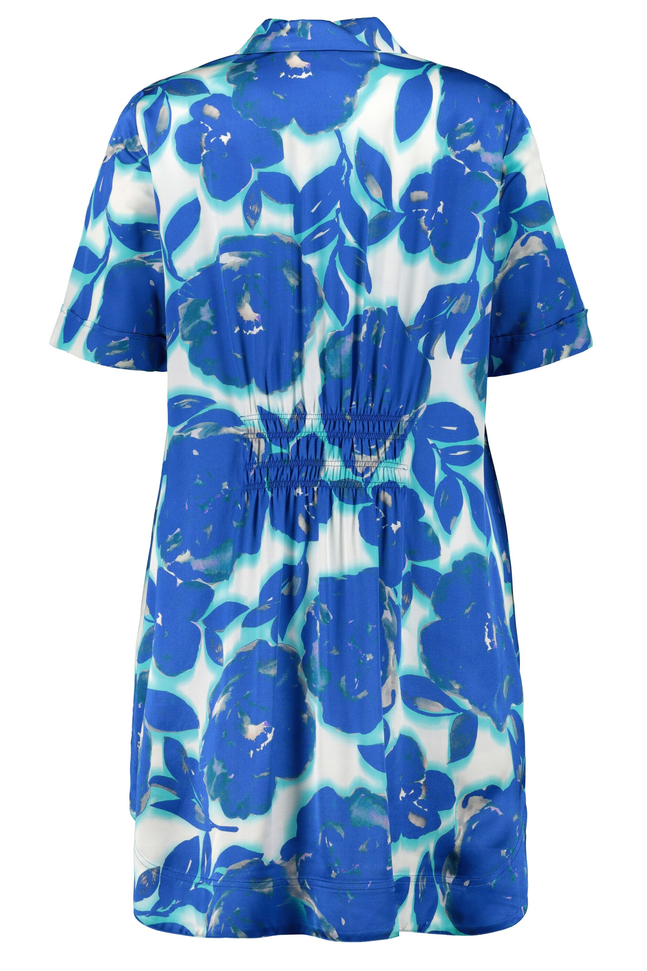 Frauen Große Größen Ulla Popken Longbluse in Blau - UW34053 Frauen Große Größen Ulla Popken Longbluse in Blau - UW34053