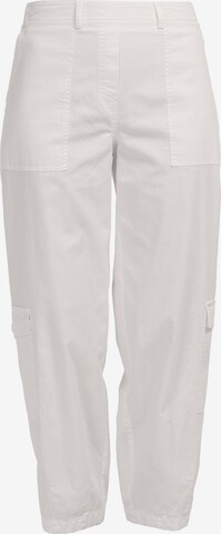 Loosefit Pantalon HELMIDGE en blanc : devant