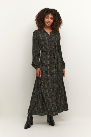 Kaffe Shirt Dress 'Amira' in Black