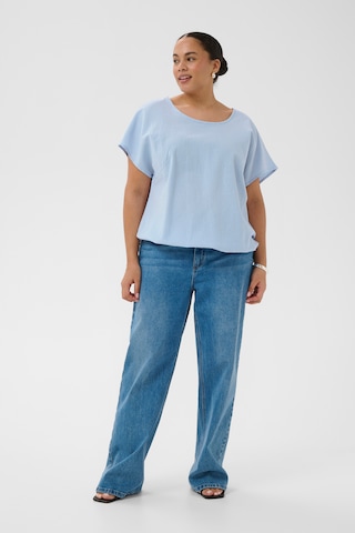 KAFFE CURVE - Blusa 'KCnana' en azul