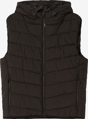 Bershka Vest in Black: front