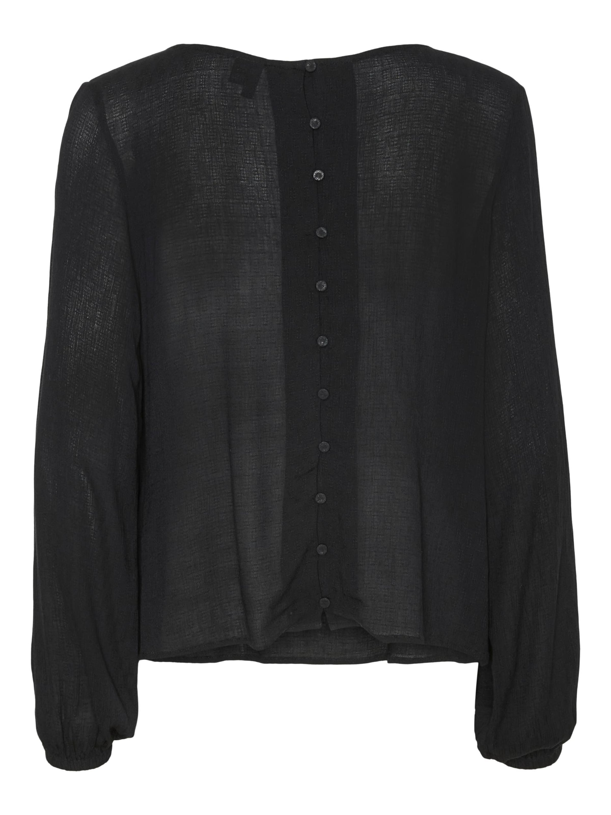 VERO MODA Blúzka - Čierna