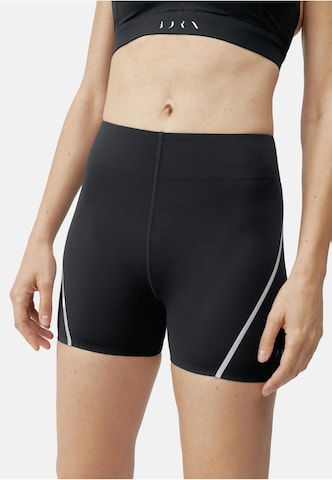 Born Living Yoga Skinny Sportbroek 'Luna' in Zwart: voorkant