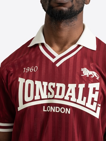 LONSDALE Shirt 'Footdee' in Red
