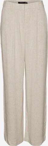 Wide leg Pantaloni 'Vertira' di VERO MODA in beige: frontale