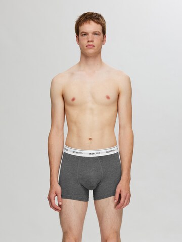 SELECTED Boxershorts in Grijs: voorkant