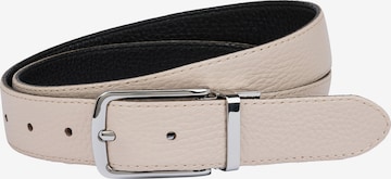 Ceinture 'Amie reversible' Roeckl en beige : devant