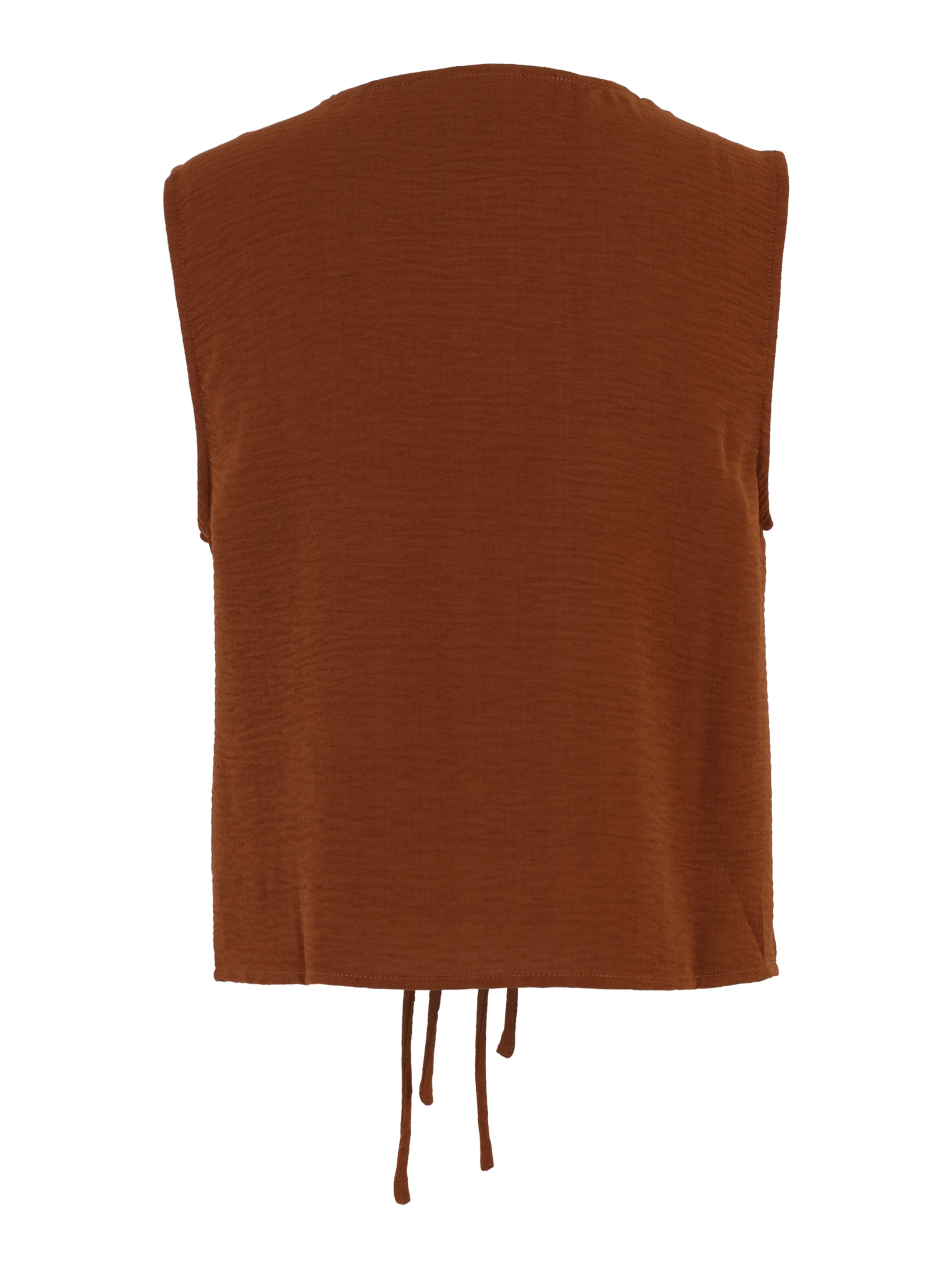 Vila Petite Weste 'VISKOV' in Braun