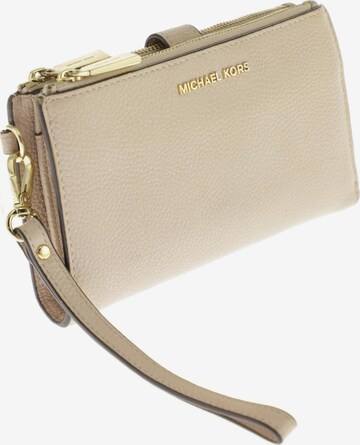 MICHAEL Michael Kors Small Leather Goods in One size in Beige: front