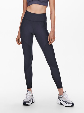 ONLY PLAY Skinny Workout Pants 'Jana' in Blue: front
