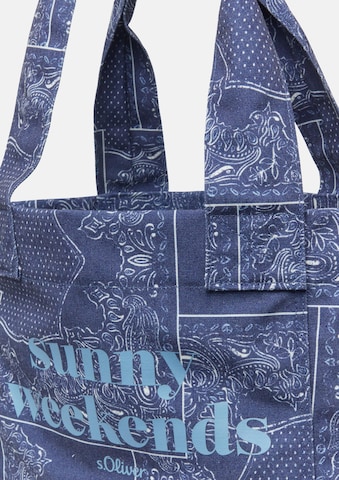 Cabas s.Oliver en bleu