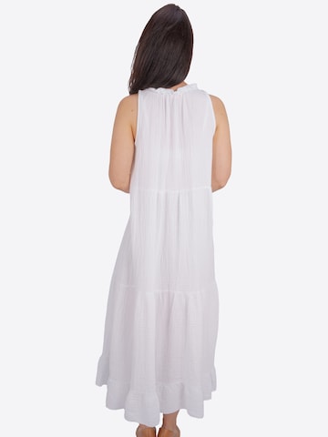 Robe d’été 'Viola' Seasons of April en blanc