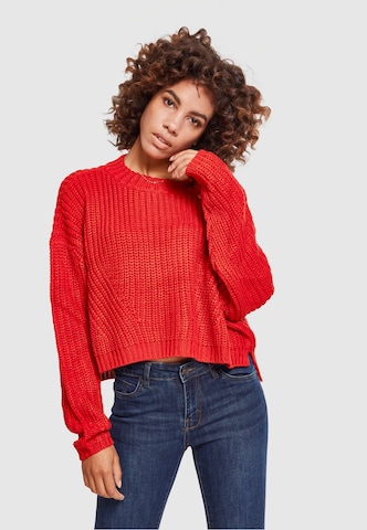 Urban Classics Sweater in Red