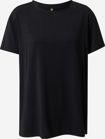 Athlecia - Camiseta funcional 'Lizzy' en negro: frente