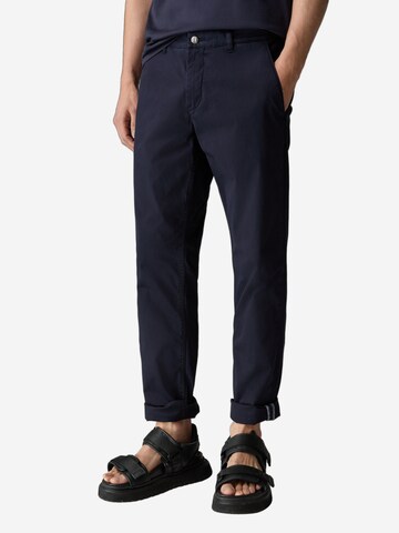 BOGNER Slimfit Chinohose 'Niko' in Blau: Vorderseite