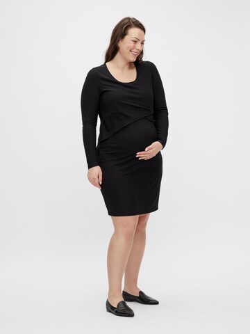 Mamalicious Curve Dress 'Carma' in Black