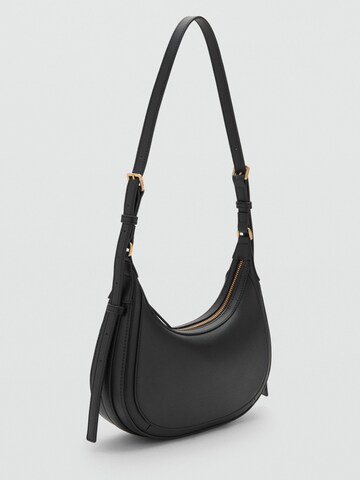 MANGO Shoulder Bag 'LAKE' in Black