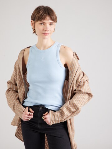 Haut 'Philips' Carhartt WIP en bleu : devant