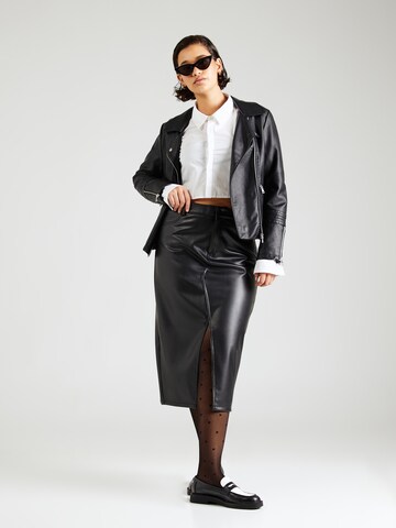 Vero Moda Curve Nederdel 'VERI' i sort