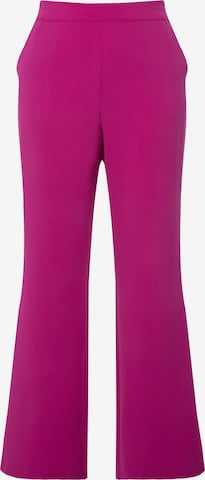 Ulla Popken Trousers in Pink: front