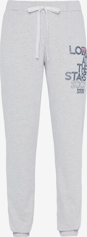Soccx Regular Pants in Grey: front