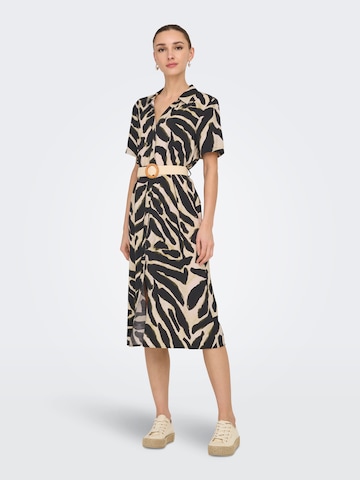 JDY Kleid 'JDYJASMINE' in Beige