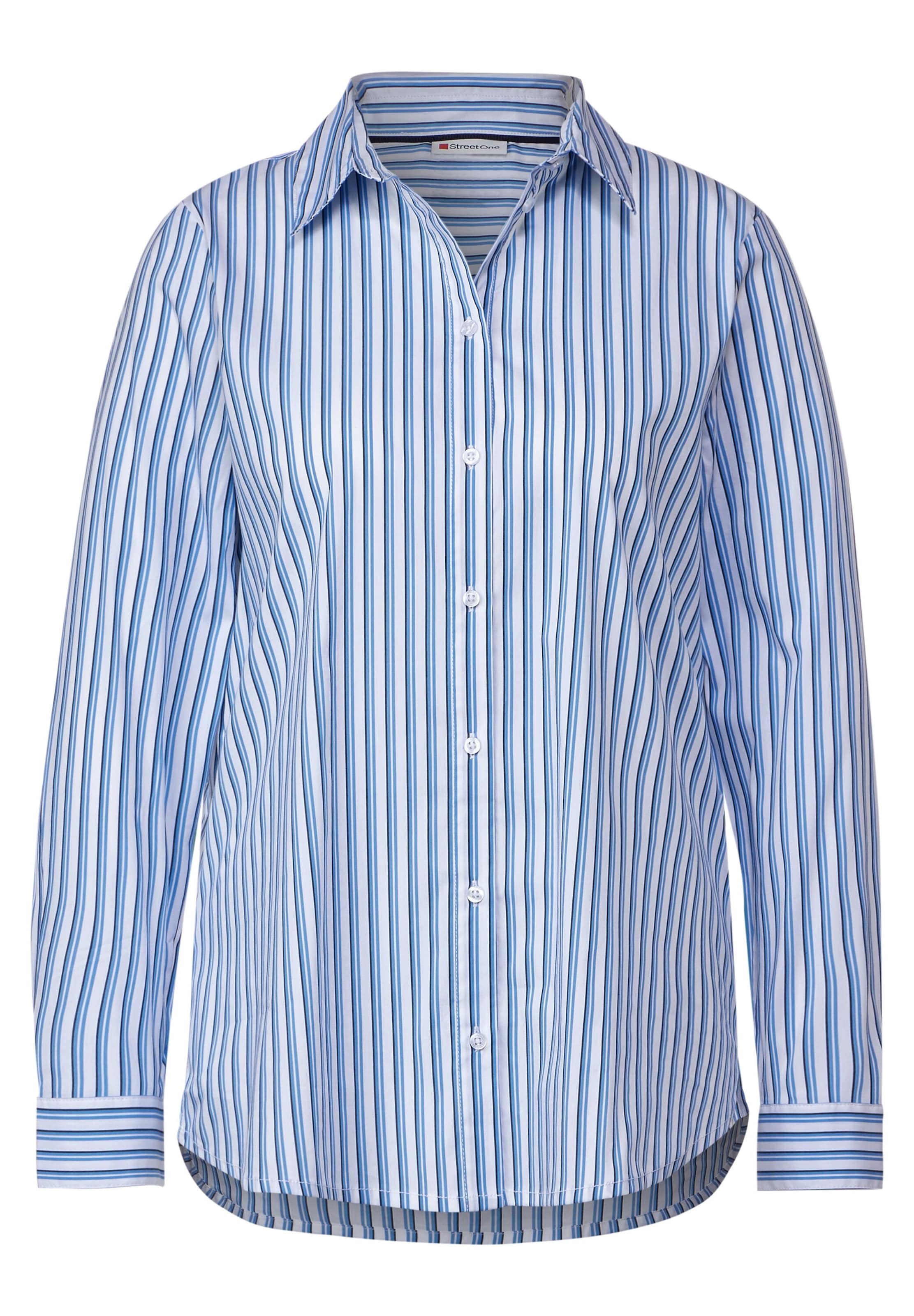 STREET ONE Bluse in Blau: Vorderseite