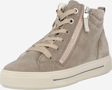 ARA Sneakers hoog in Grijs: voorkant