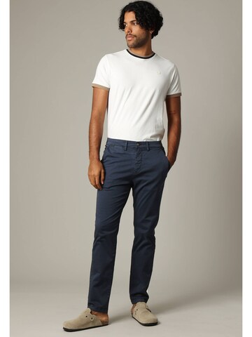 Coupe slim Pantalon chino 'Mayon' Deeluxe en bleu
