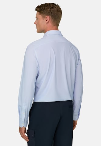 Coupe slim Chemise Boggi Milano en bleu