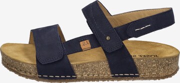 JOSEF SEIBEL Sandals 'Hannah 02' in Blue: front