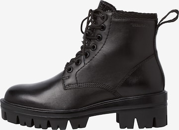 TAMARIS Lace-Up Ankle Boots in Black