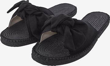 Urban Classics Pantolette in Schwarz