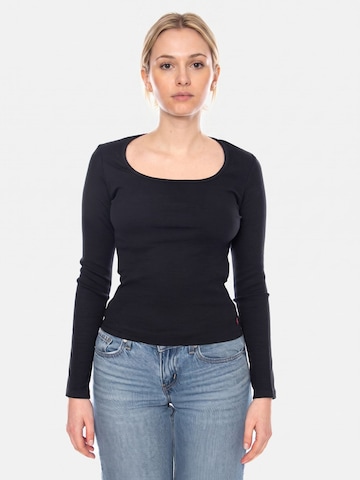 LEVI'S ® Shirt 'Essential Sqrd'‌‌‌‌‌‌‌‌‌‌ in Schwarz: Vorderseite